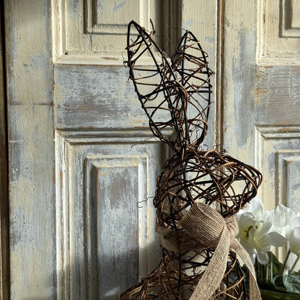 Standing Rattan Rabbit - Gracie Jaynes