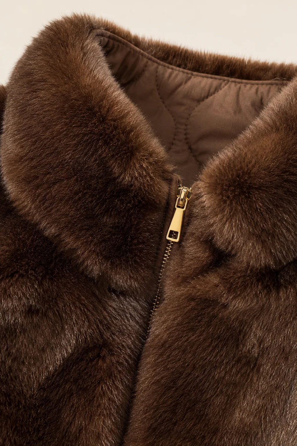 Reversible Super Soft Gilet - Chocolate