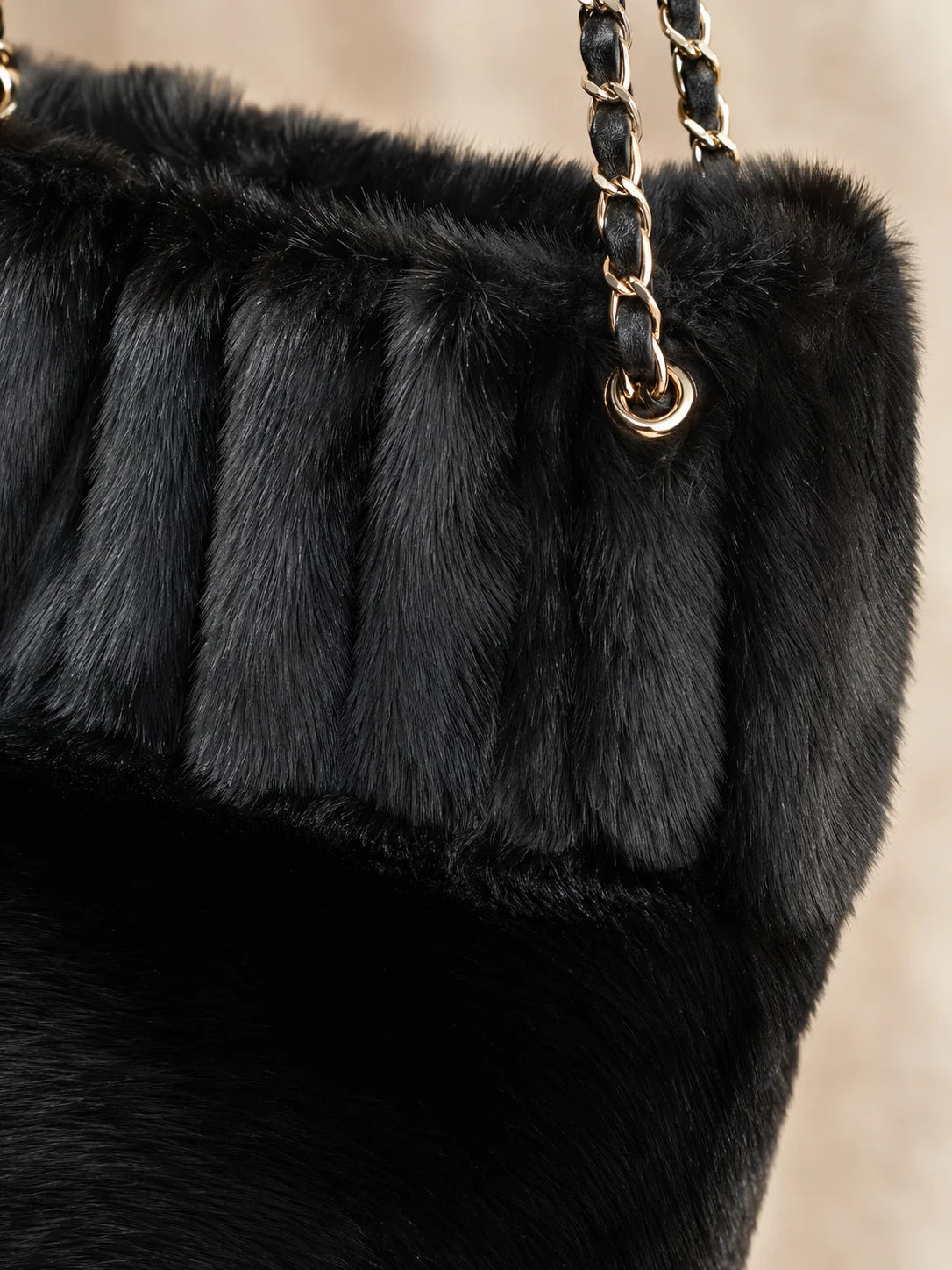 Faux Fur Shoulder Strap Bag - 3 Colours