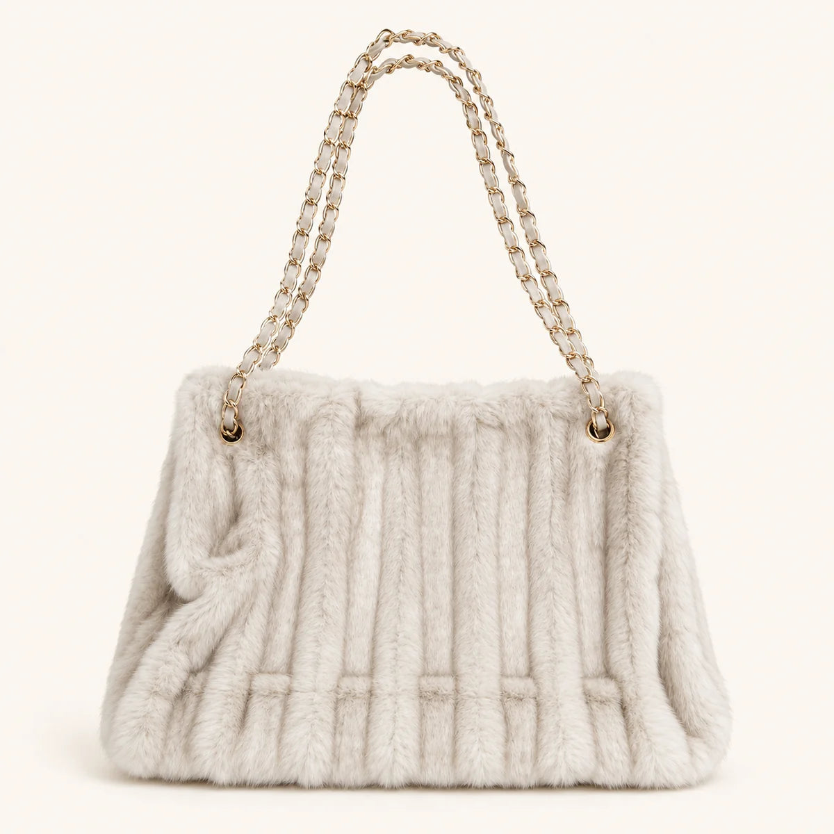 Faux Fur Shoulder Strap Bag - 3 Colours