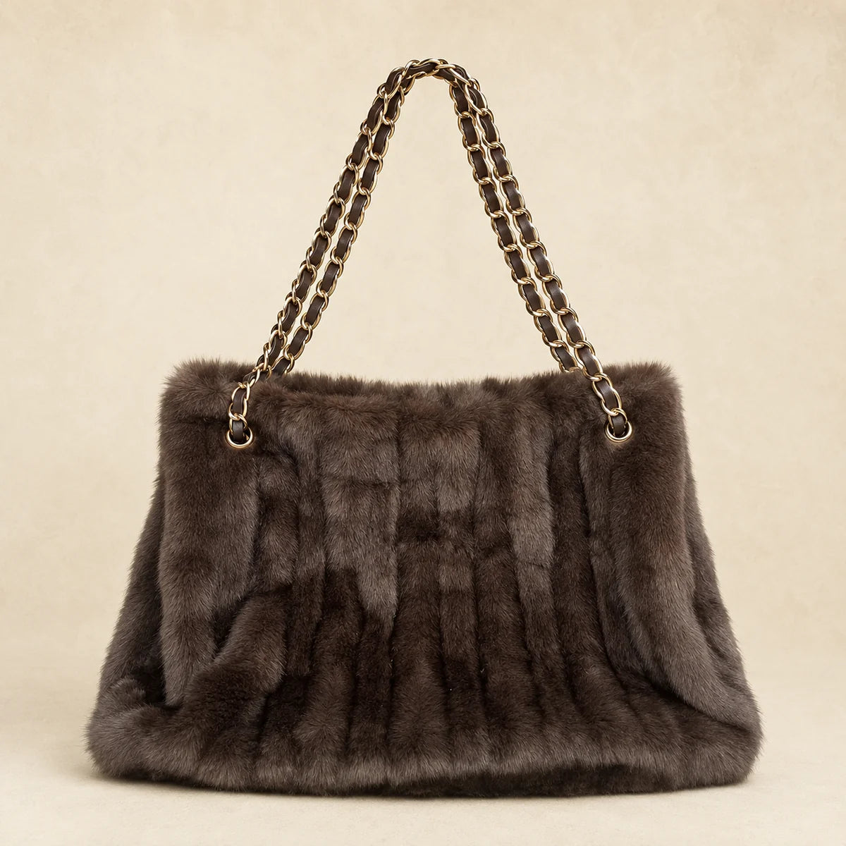 Faux Fur Shoulder Strap Bag - 3 Colours