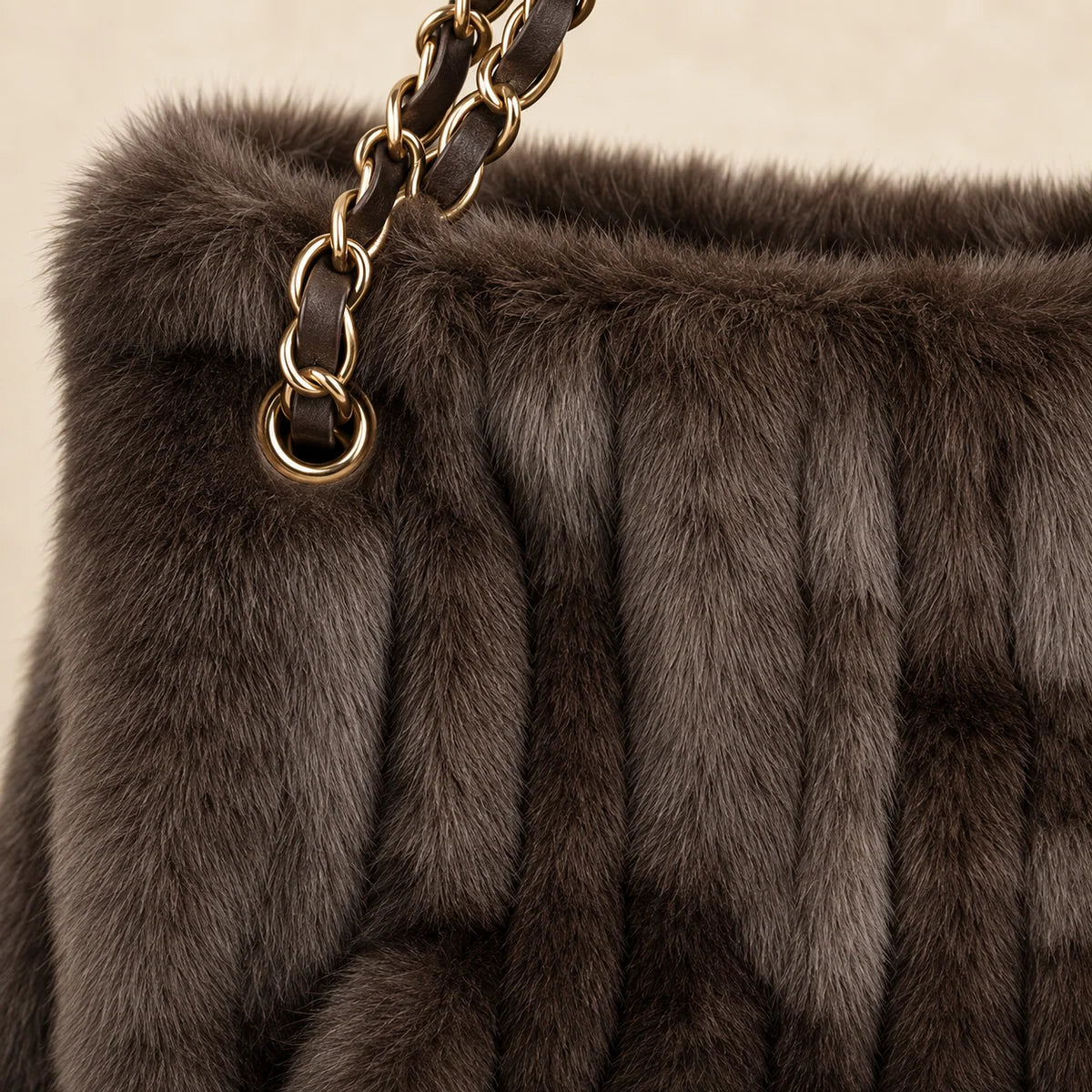 Faux Fur Shoulder Strap Bag - 3 Colours
