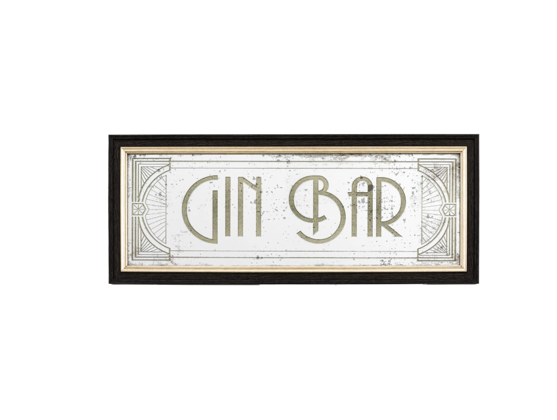 Gin Bar Mirror