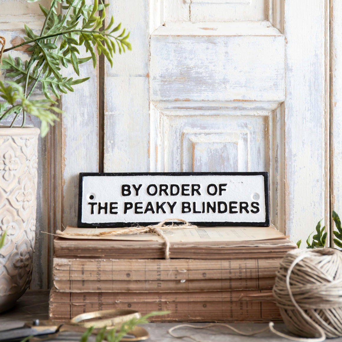 Cast iron sign - various designs