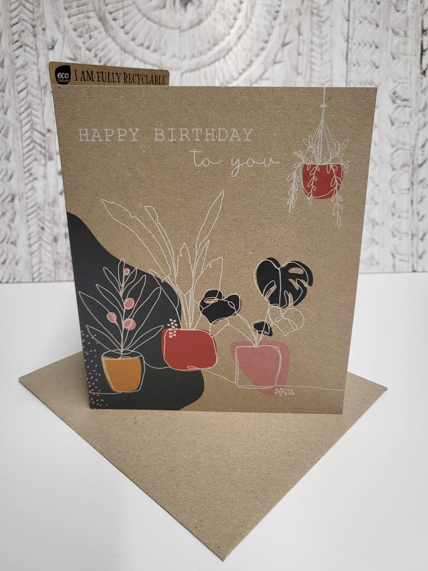 'Happy Birthday To You' Fully Recyclable Greeting Card