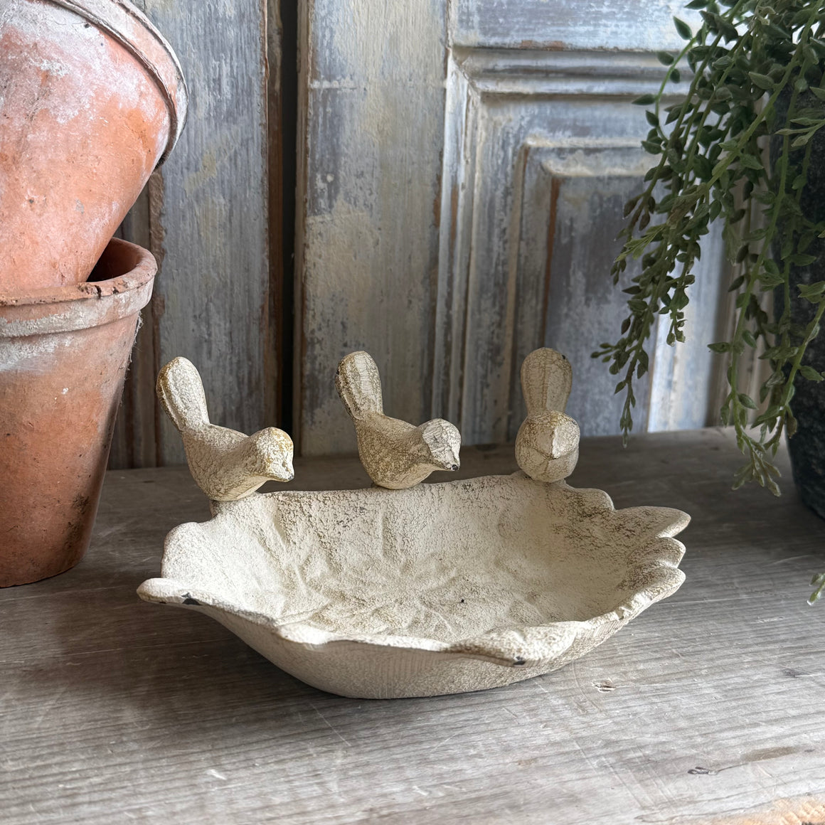 Cast Iron Bird Feeder