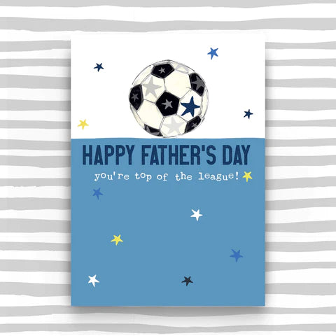 Fathers Day Football Card