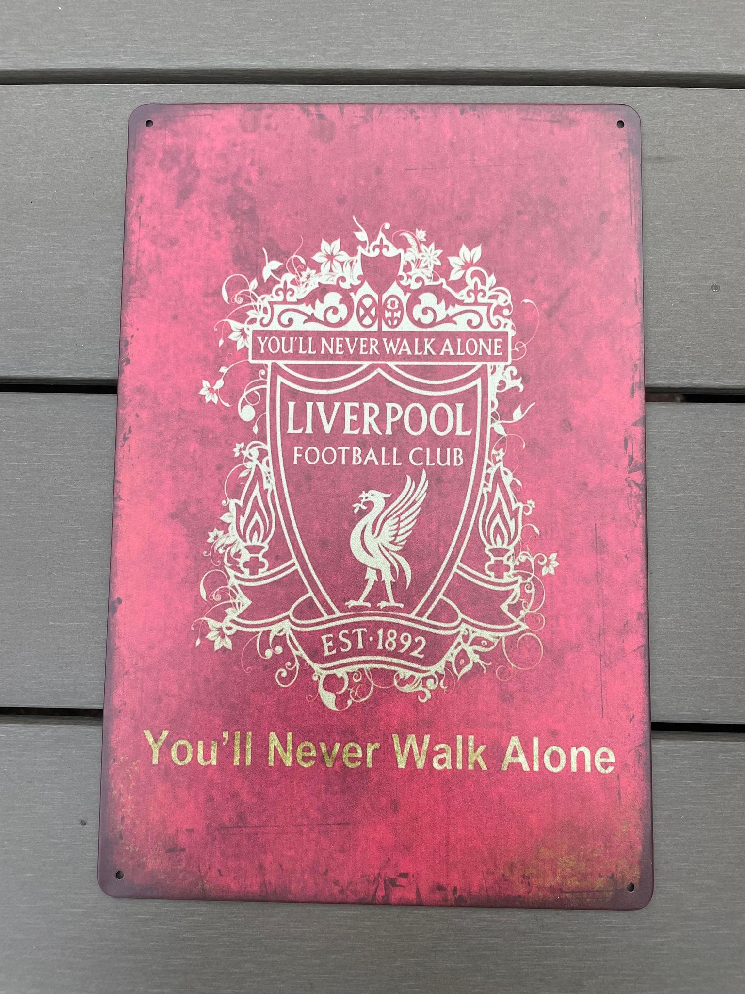 Metal Sign - Liverpool