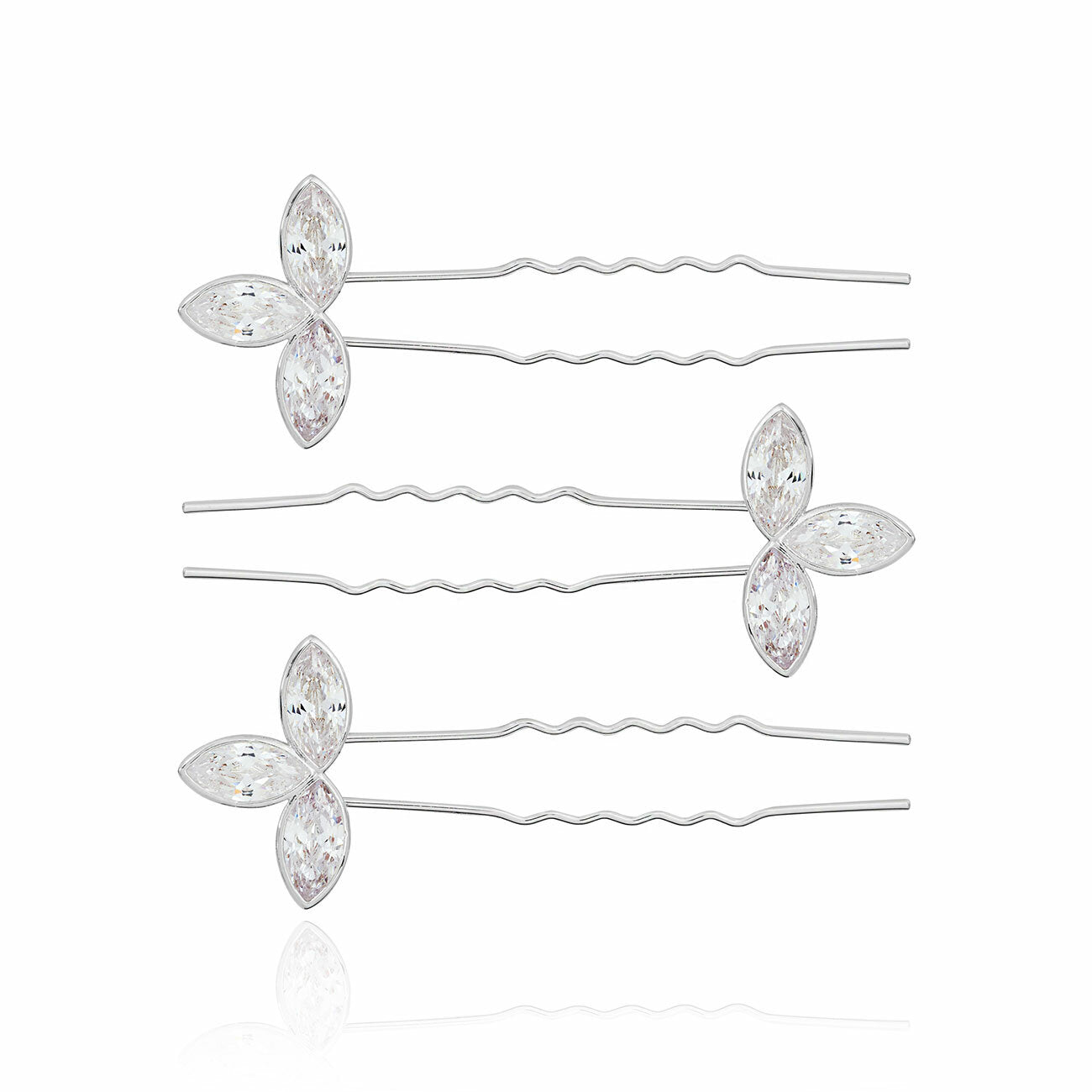 Happy Ever After Hair Accessories - Leaf Hair Slides