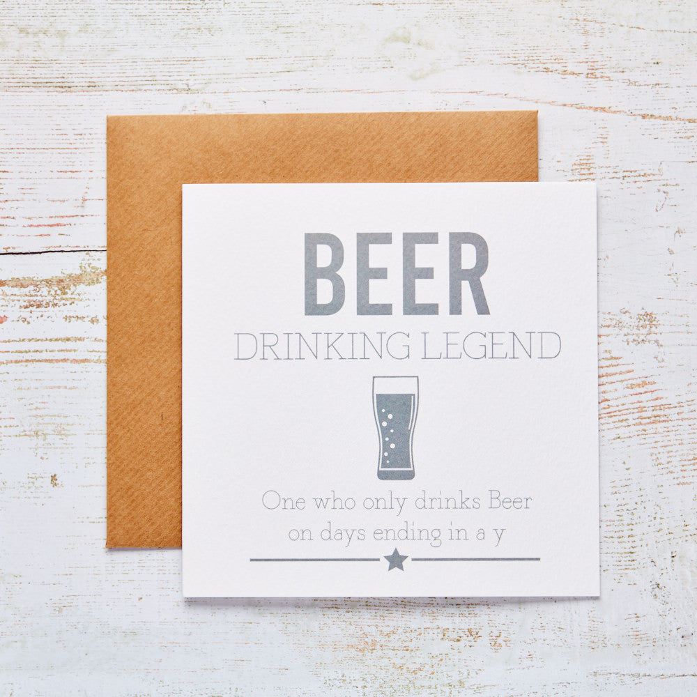 Beer Legend Card