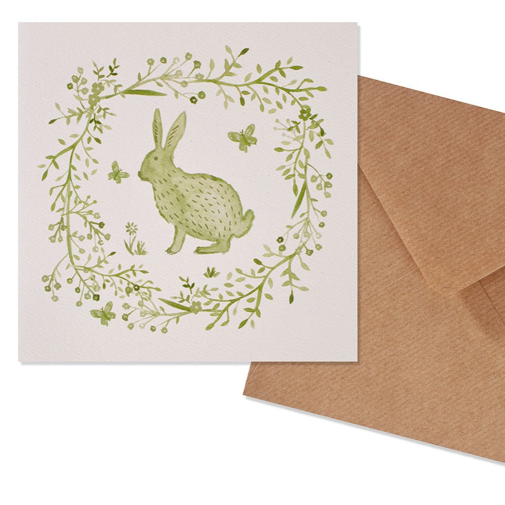 Spring Hare Card