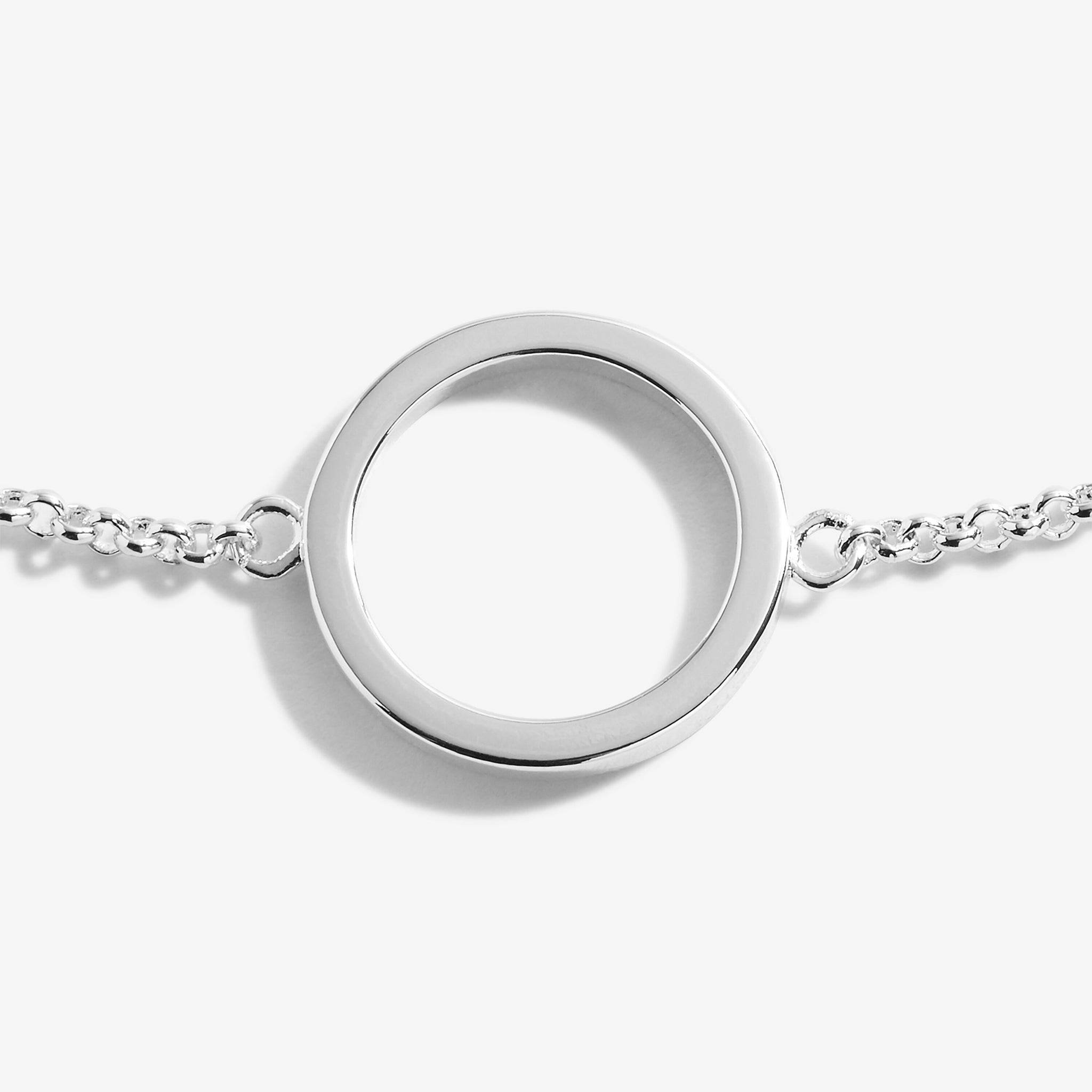 Silver Circle Anklet