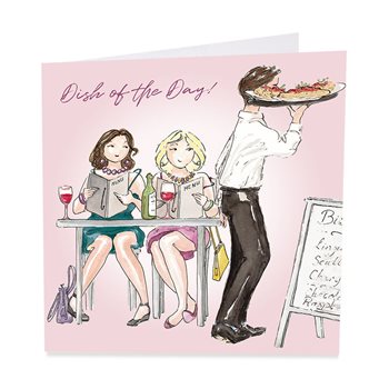 Dish of the Day Greeting Card
