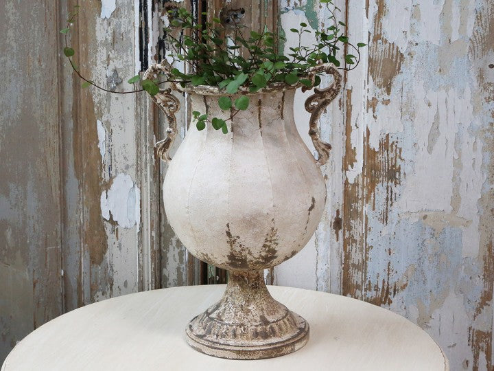 Distressed French Urn