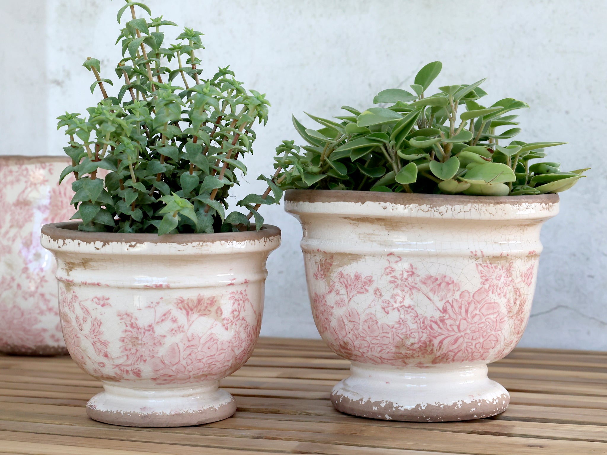Pink French Urn - 2 Sizes