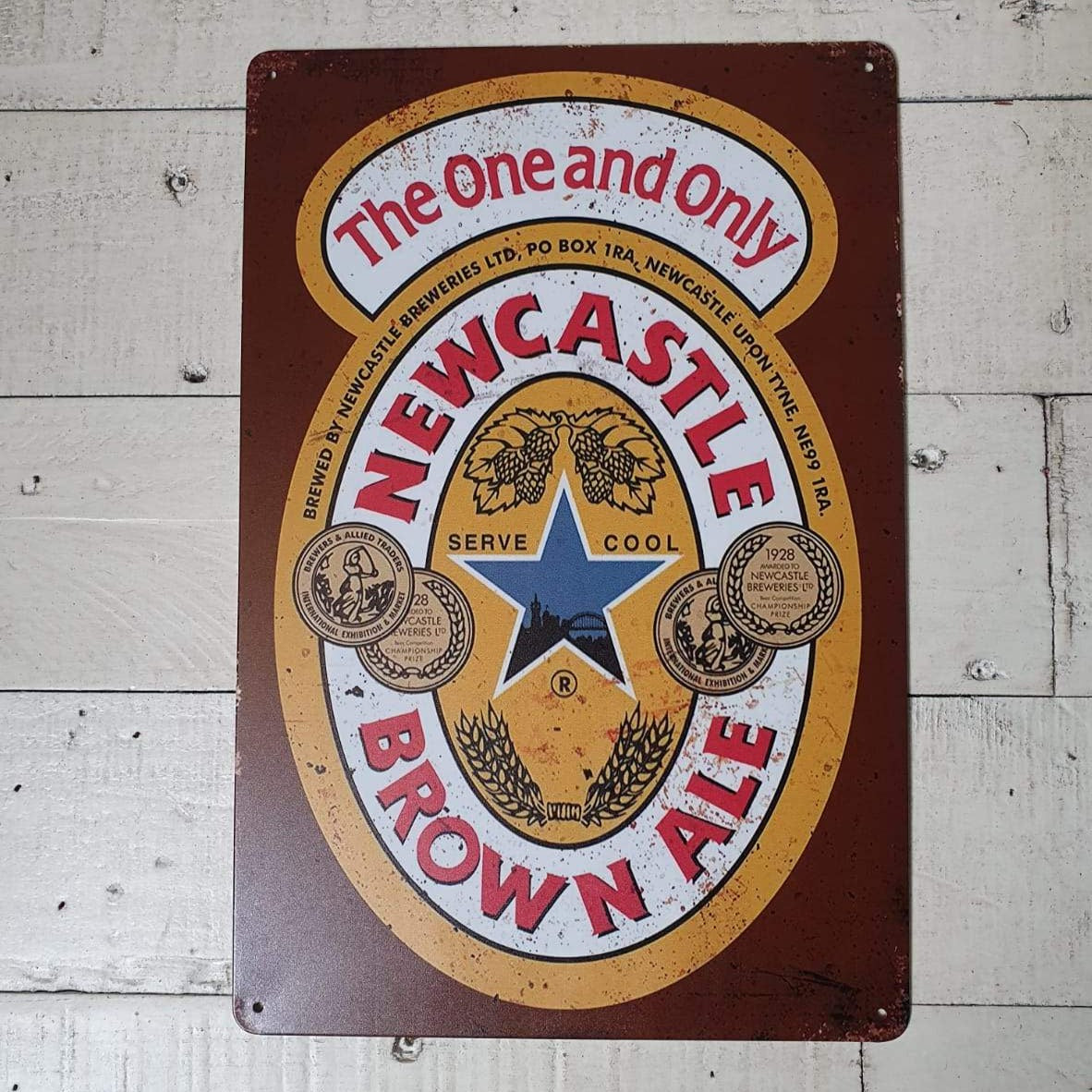 Metal Sign - Newcastle Brown Ale