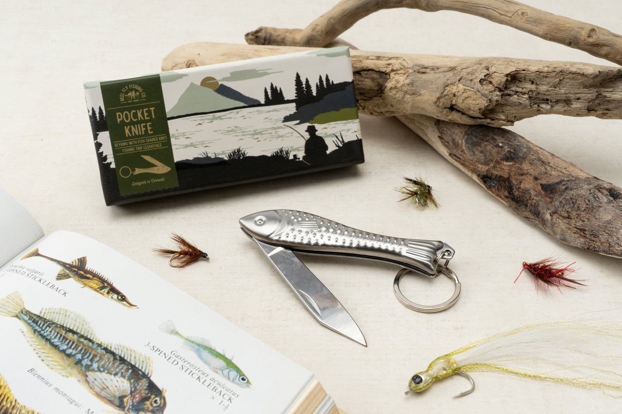Reel Fly Fishing Co. Fish Pocket Knife - Gracie Jaynes