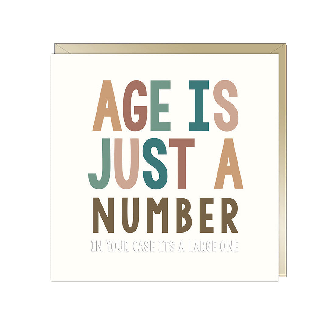 Age is just a number Card