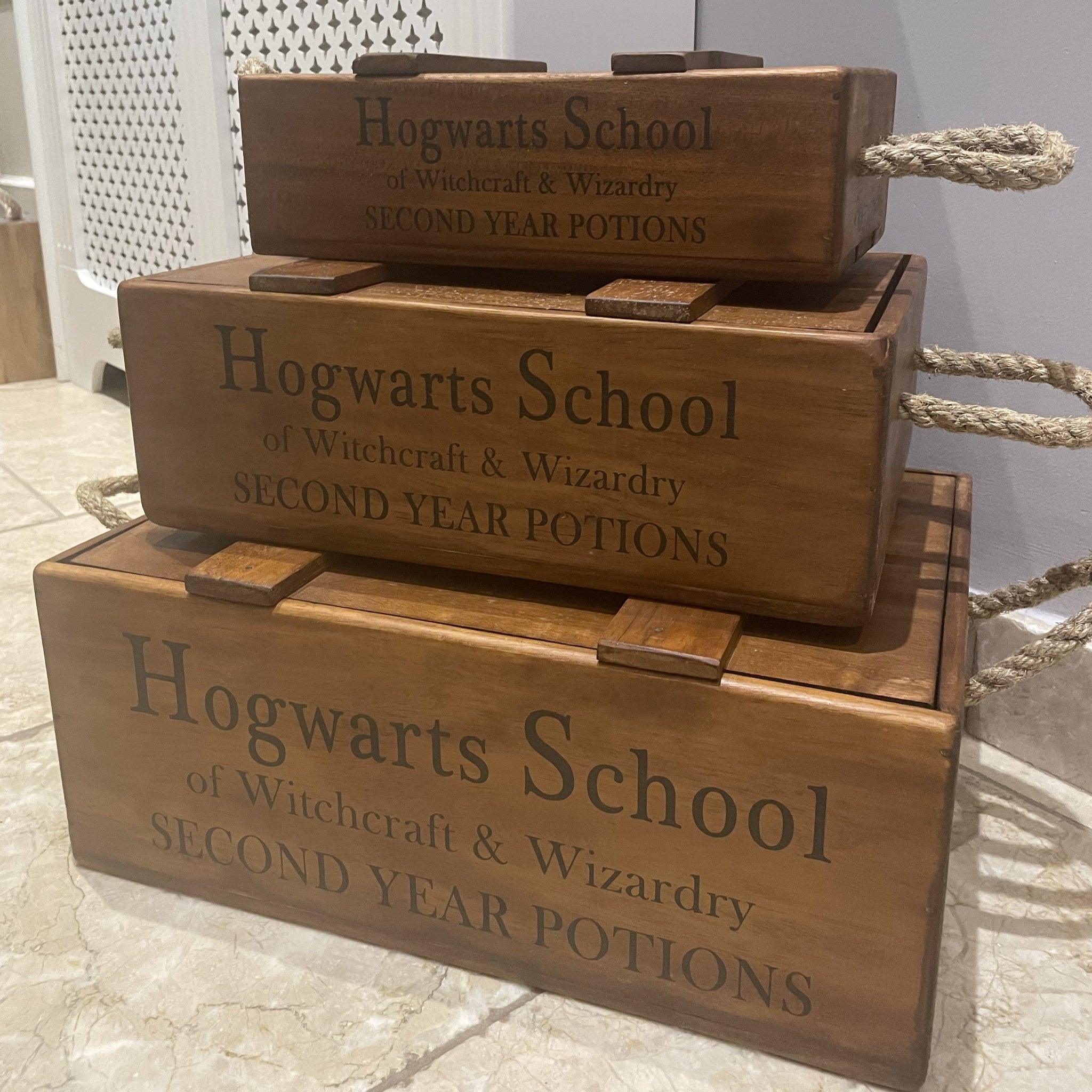 Hogwarts storage chests