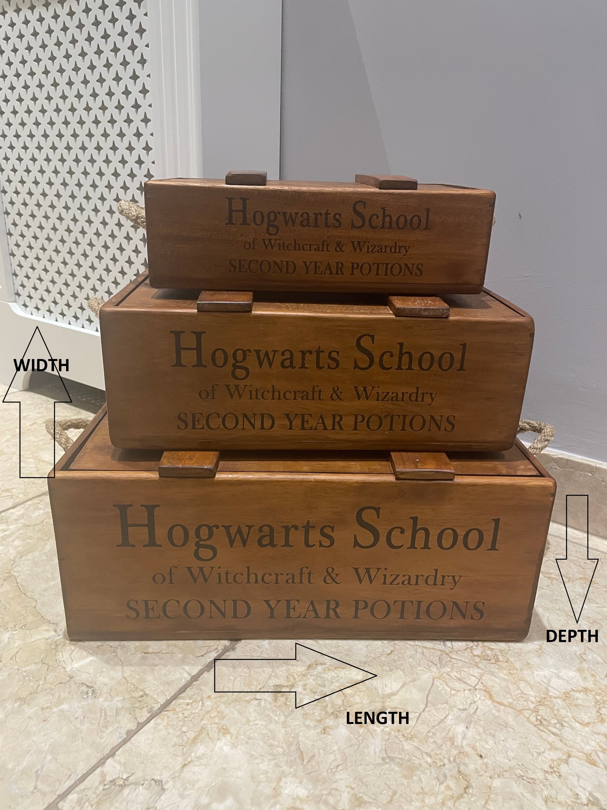 Hogwarts storage chests