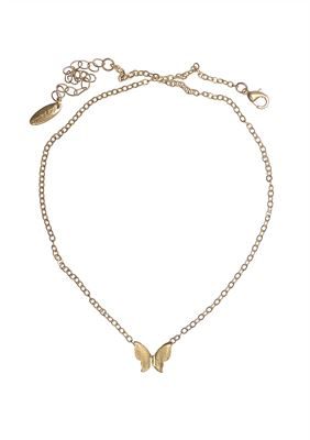 Fluttery Butterfly Earrings & Necklace - Silver or Gold
