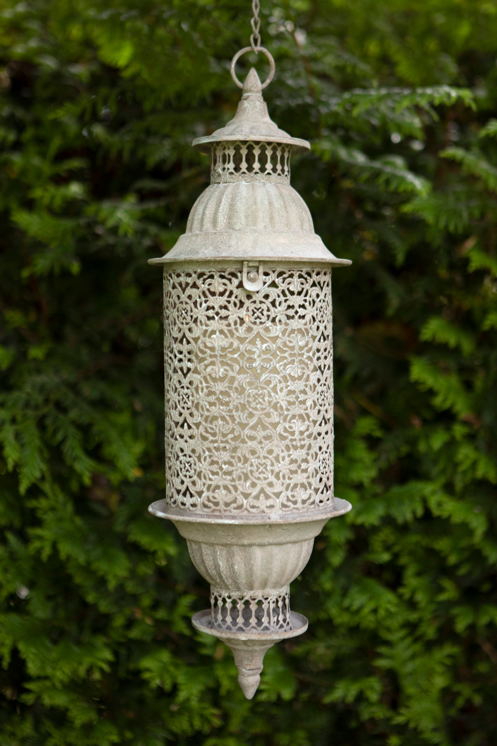 Ornate Rustic Hanging Lantern