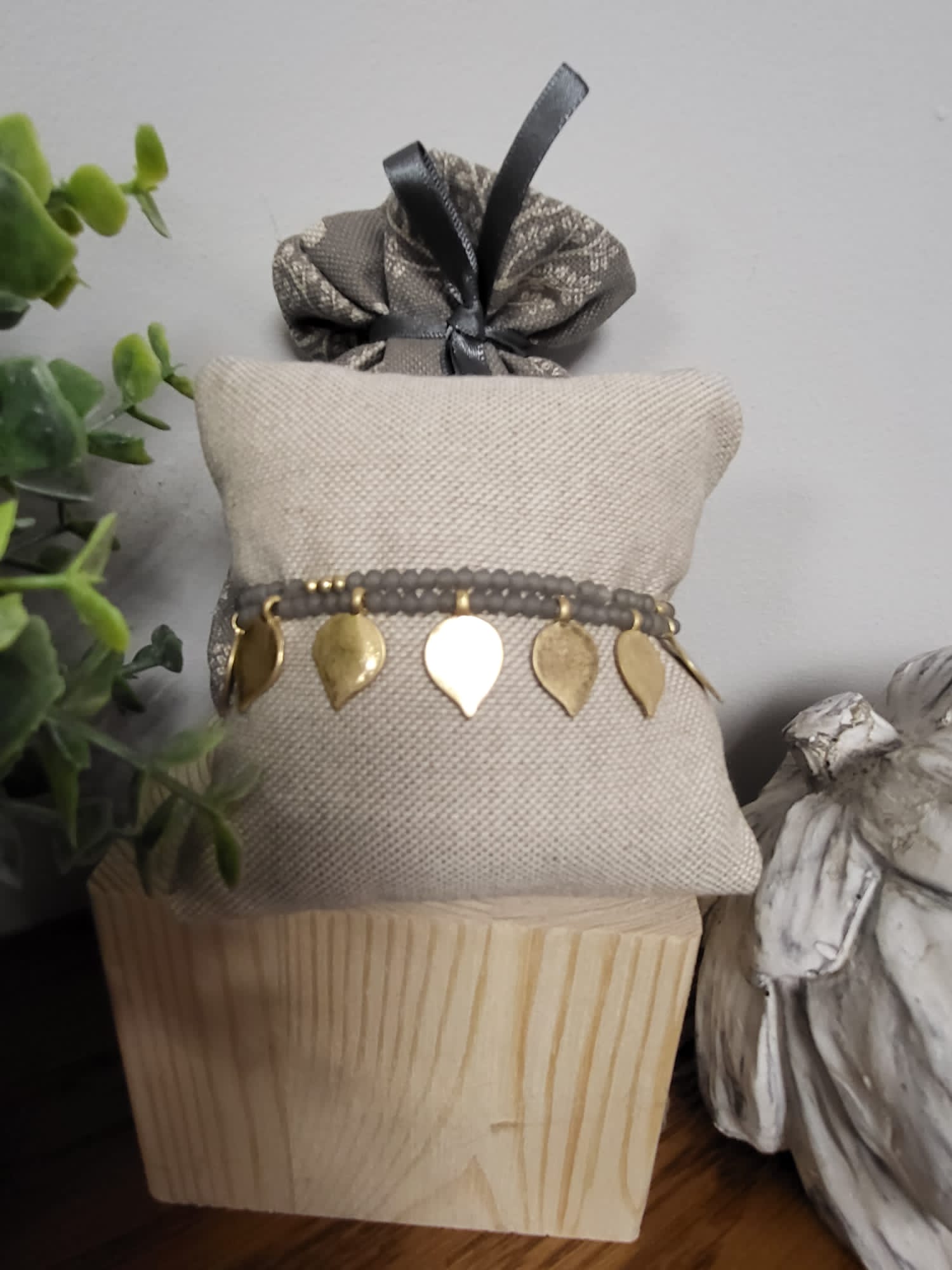 Petit Petals on Matte Crystal Chain - Necklace and Bracelet