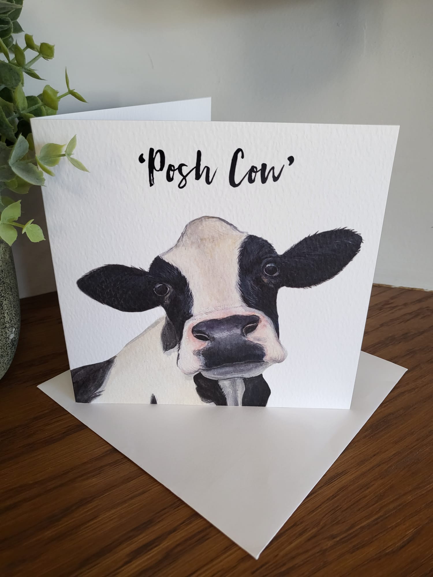 Posh Cow Card
