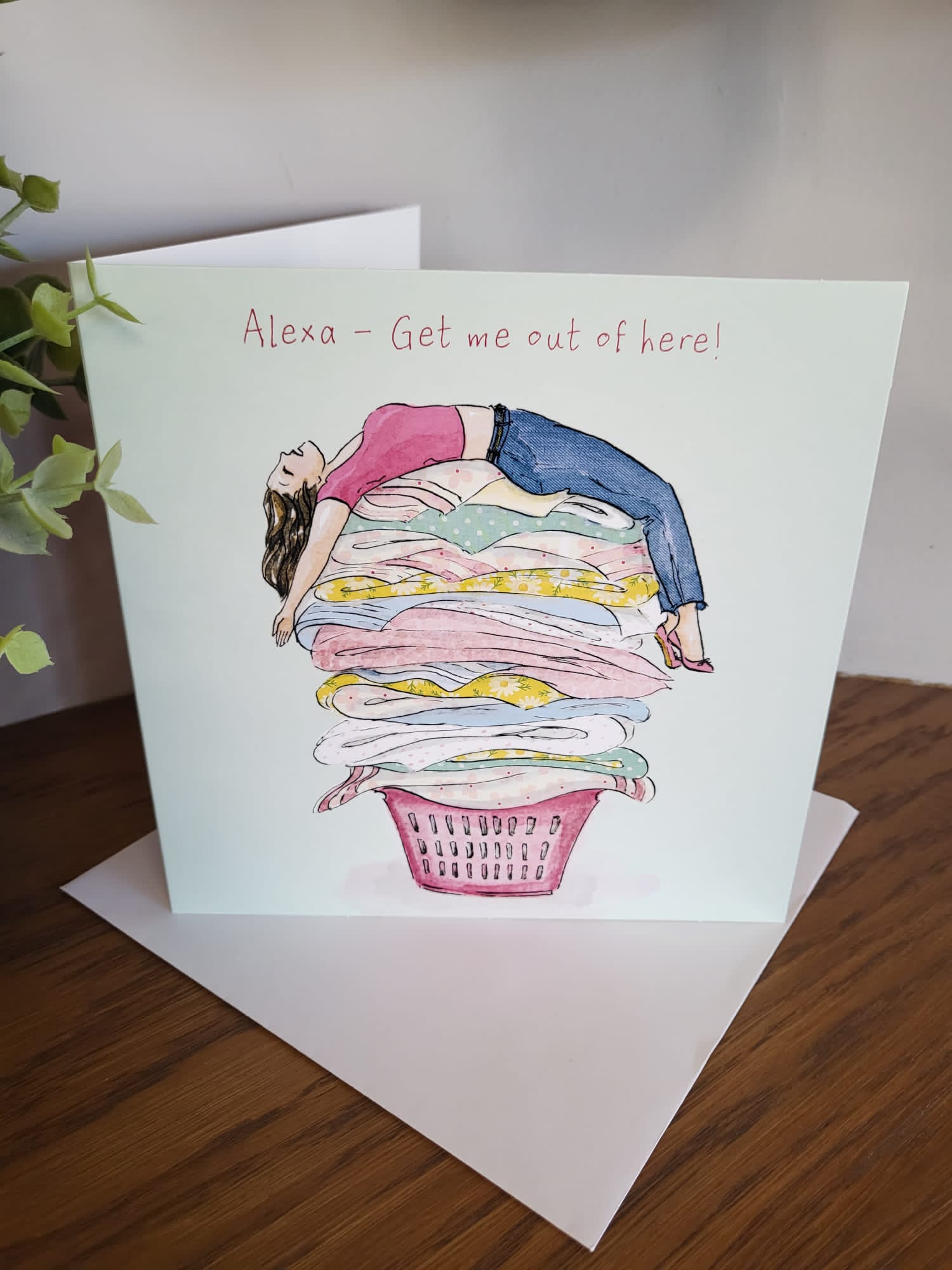 Alexa - Laundry Card