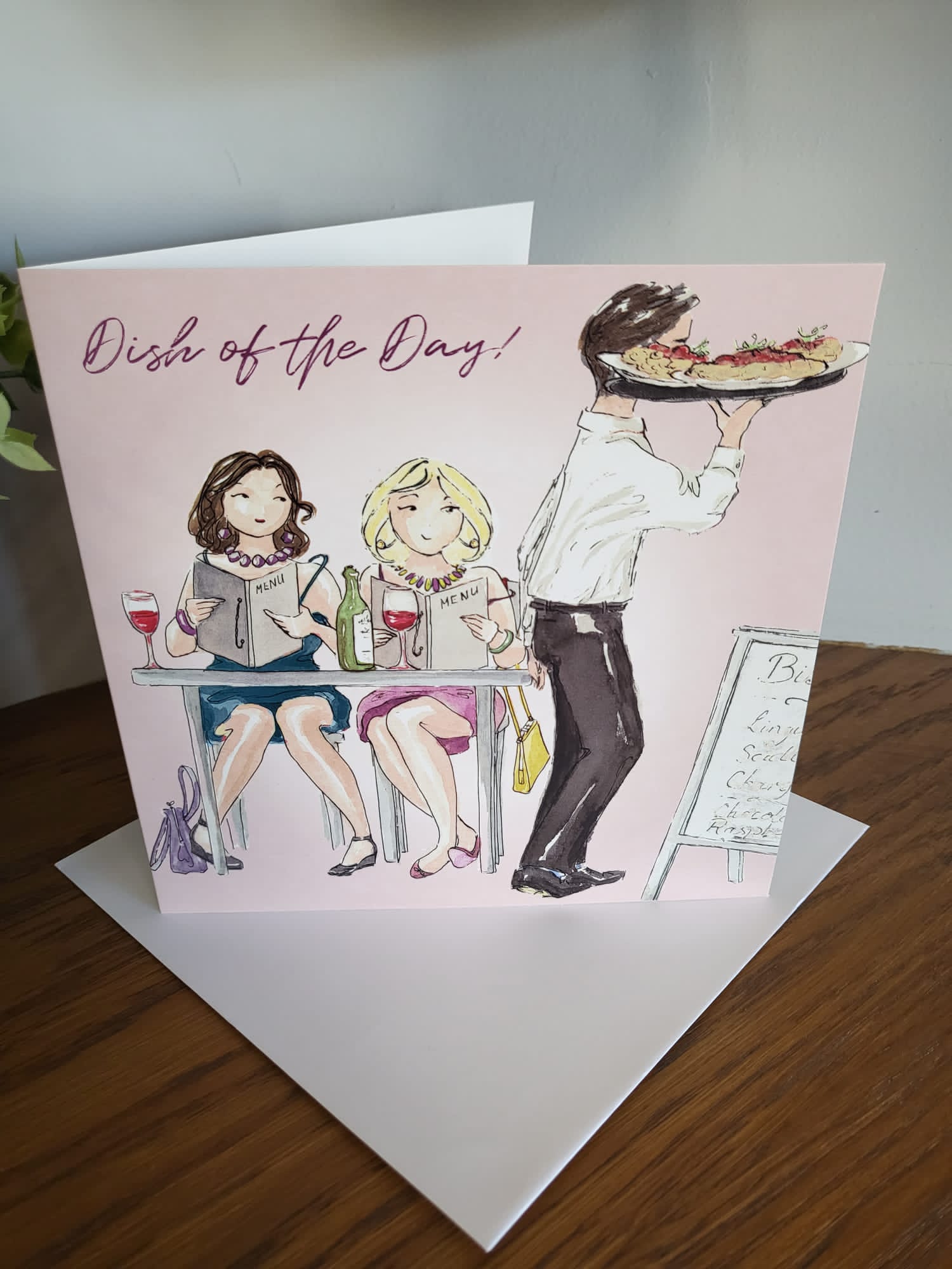 Dish of the Day Greeting Card