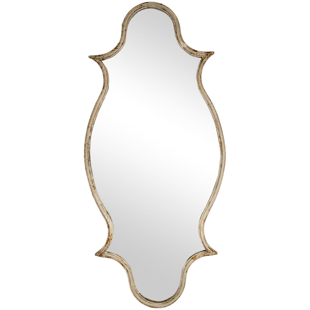 Zahra Antique Cream Mirror