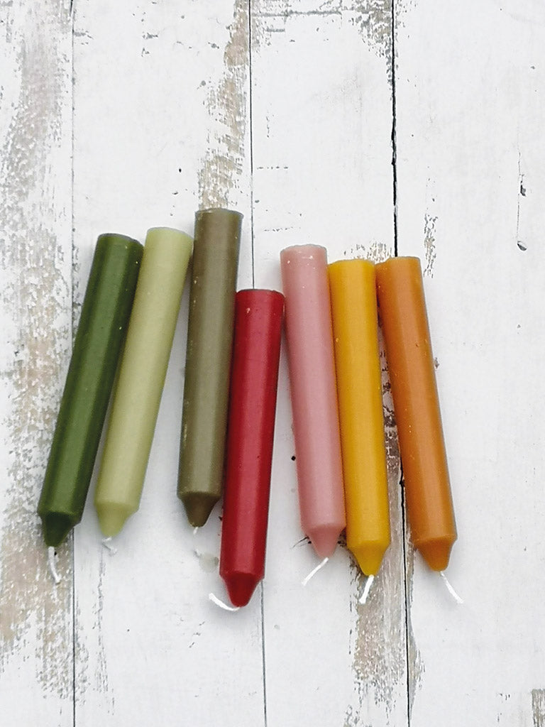 Dinner Candles - Various colours, 2 sizes