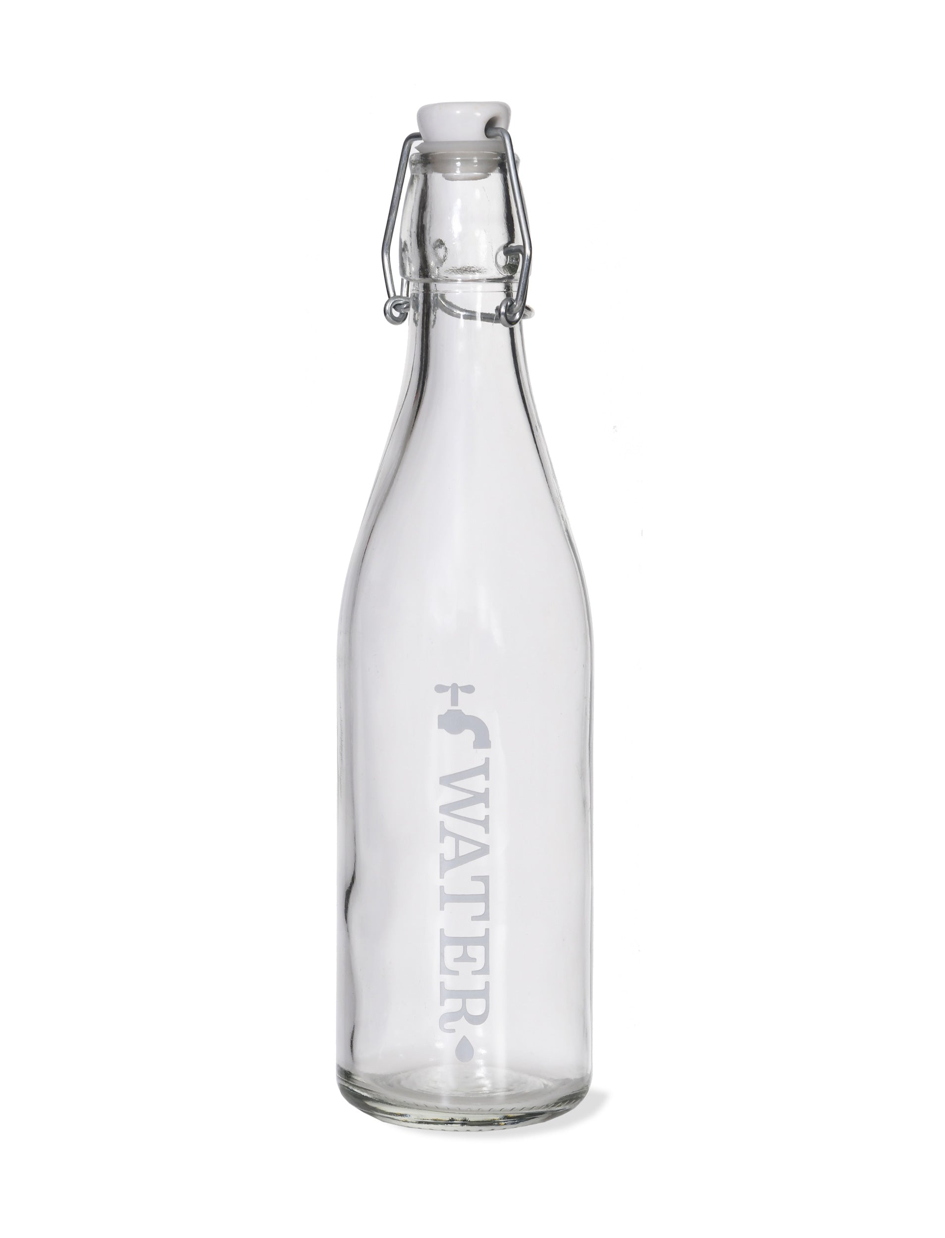 Glass Tap Water Bottle