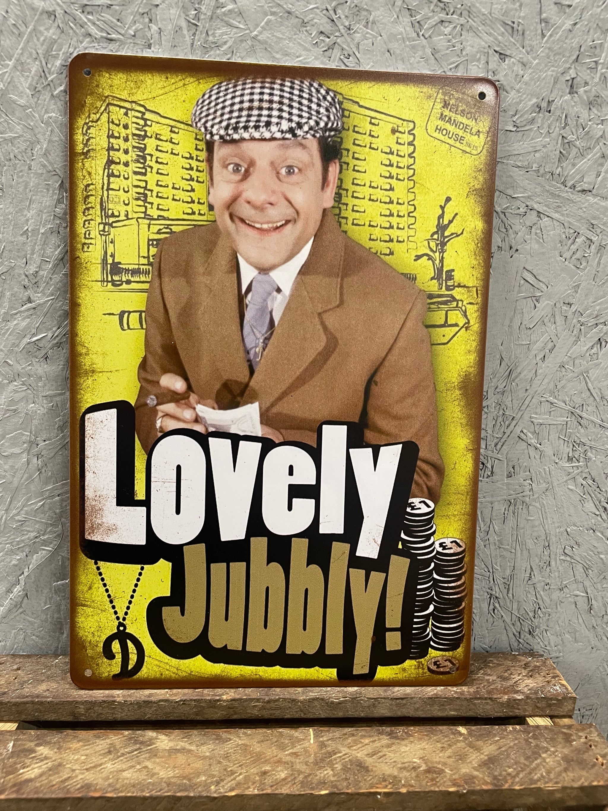 Metal Sign - Lovely Jubbly