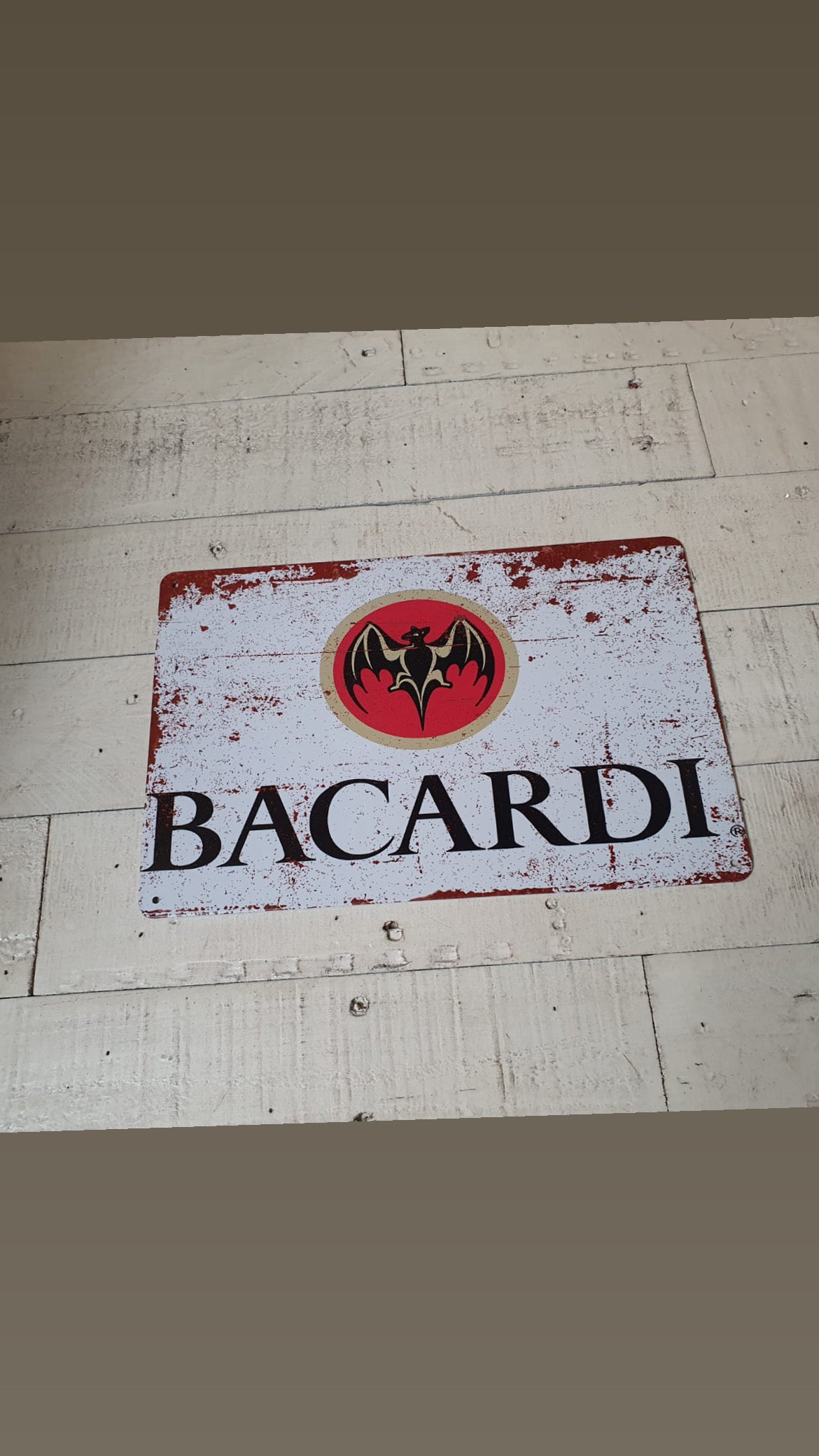 Metal Sign - Bacardi