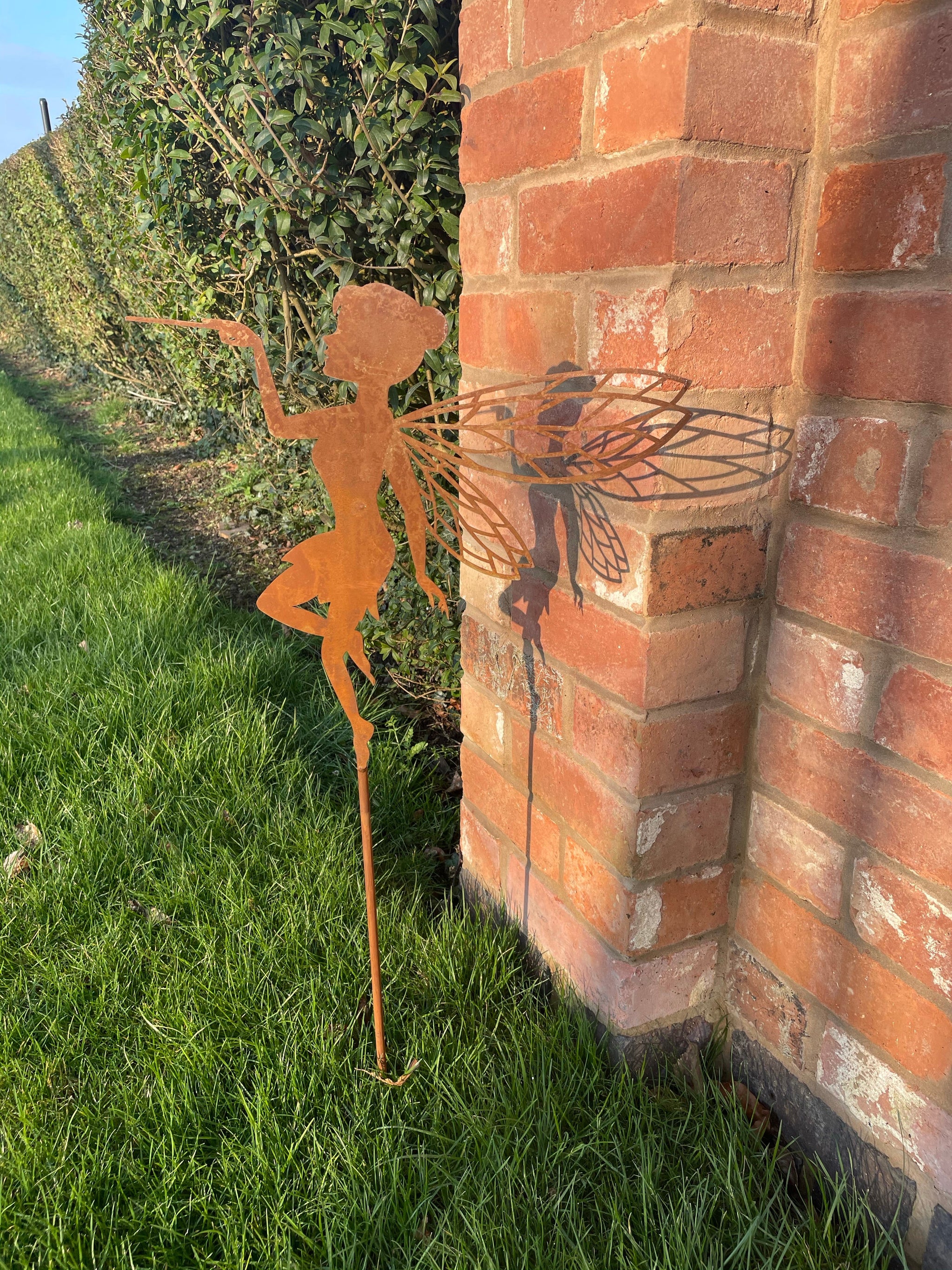 Rusty fairy stake