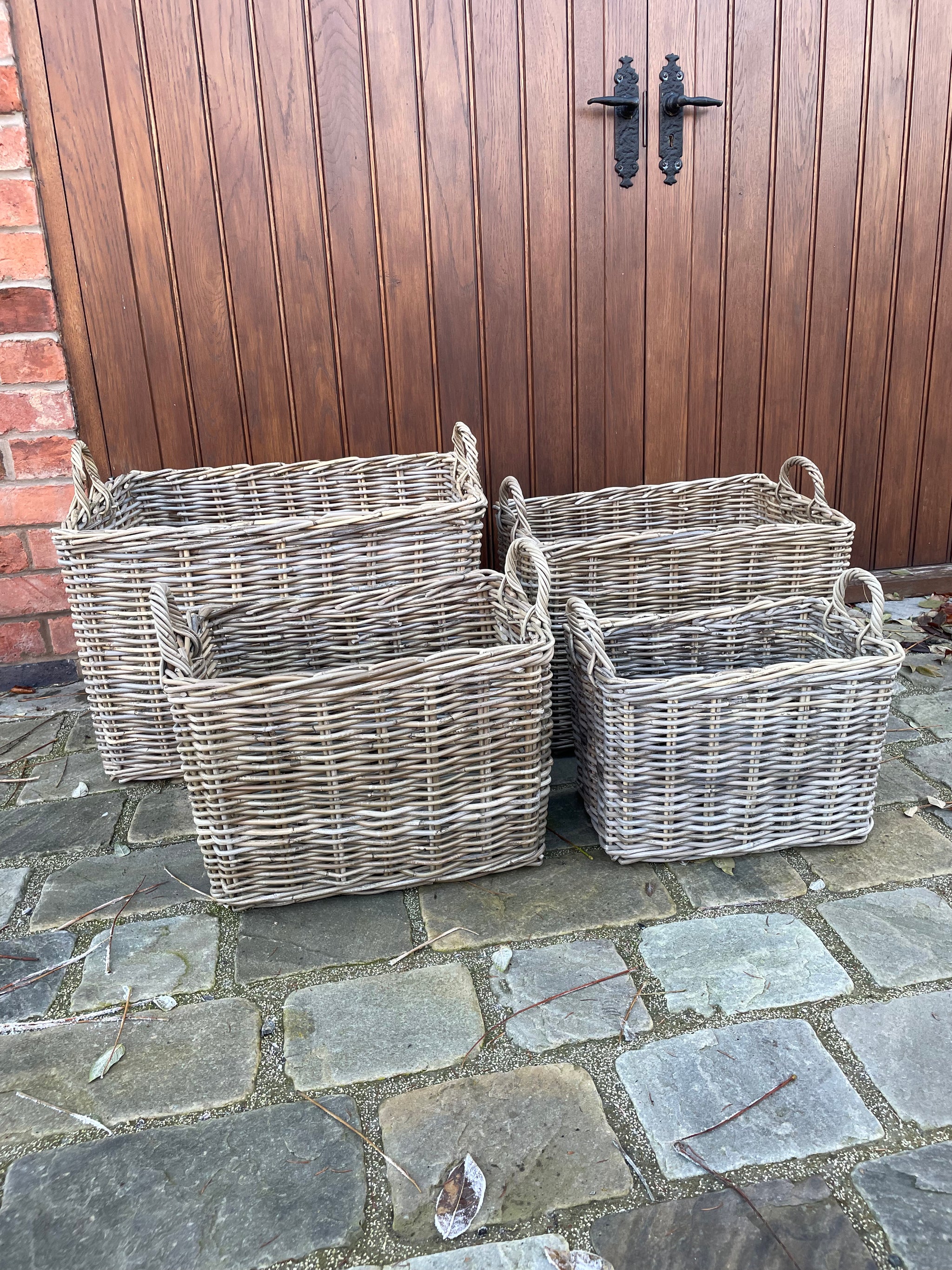 Rectangular Kubu baskets - 4 sizes