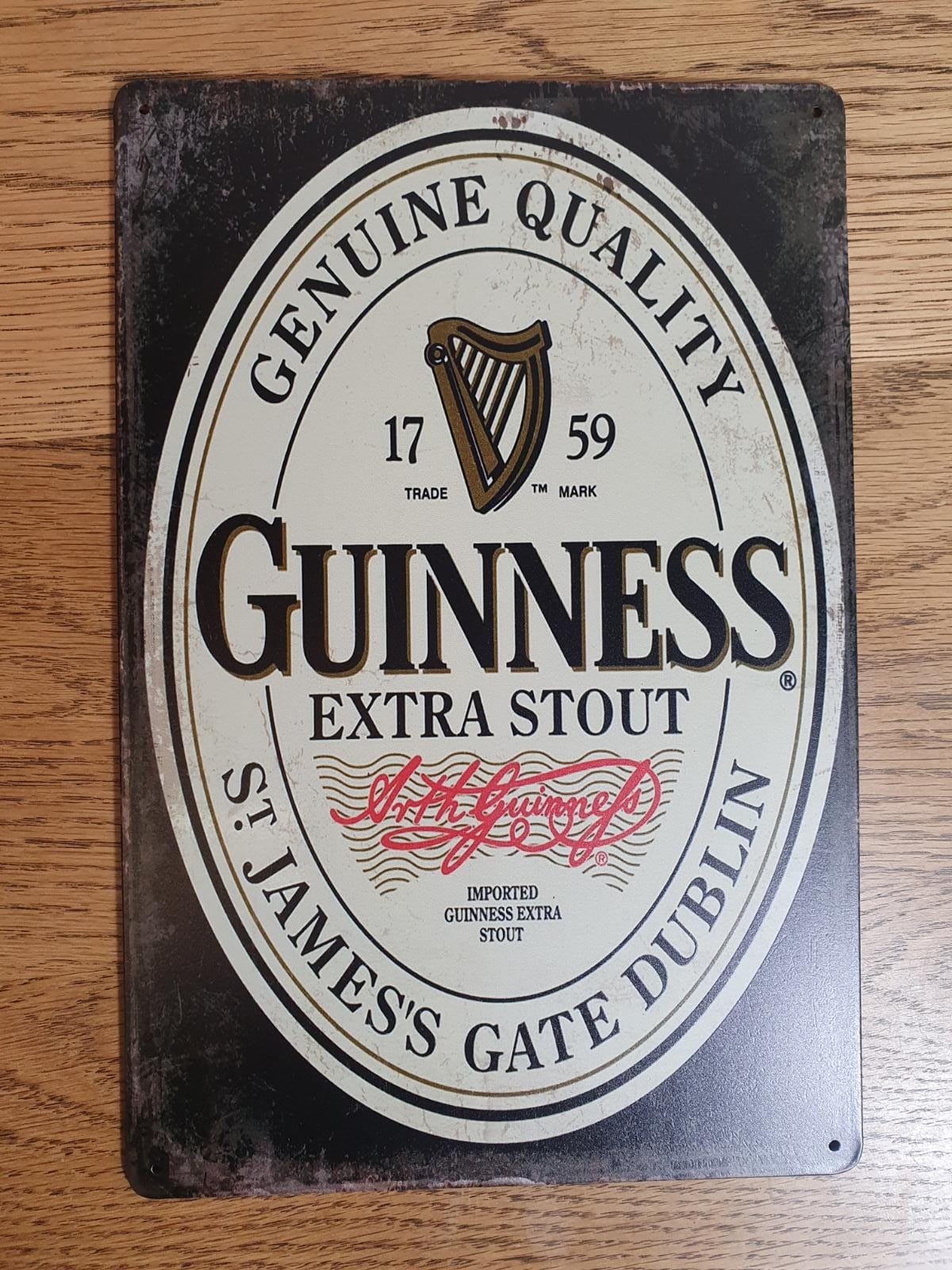 Metal Sign - Guinness