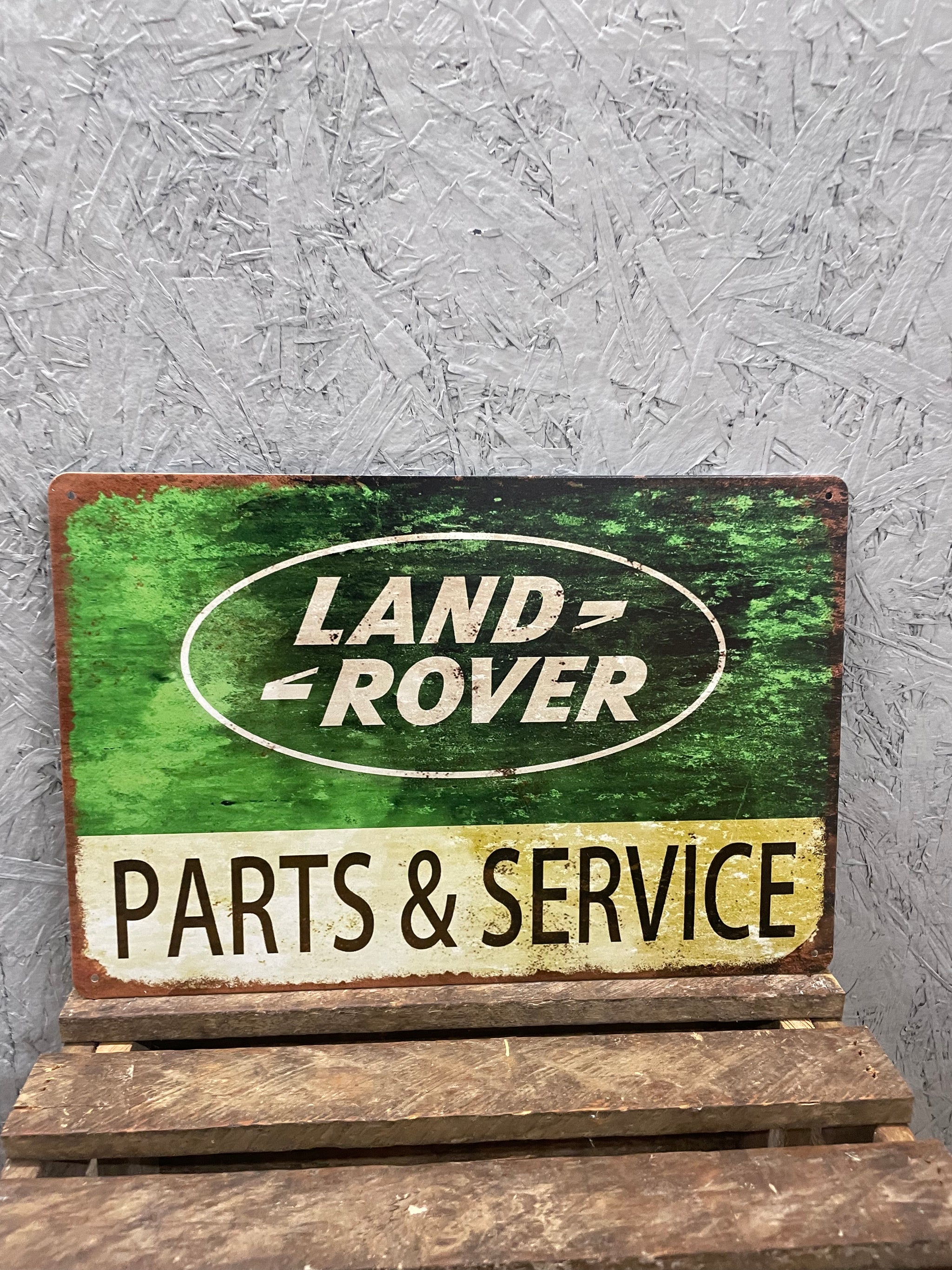 Metal sign - Land Rover
