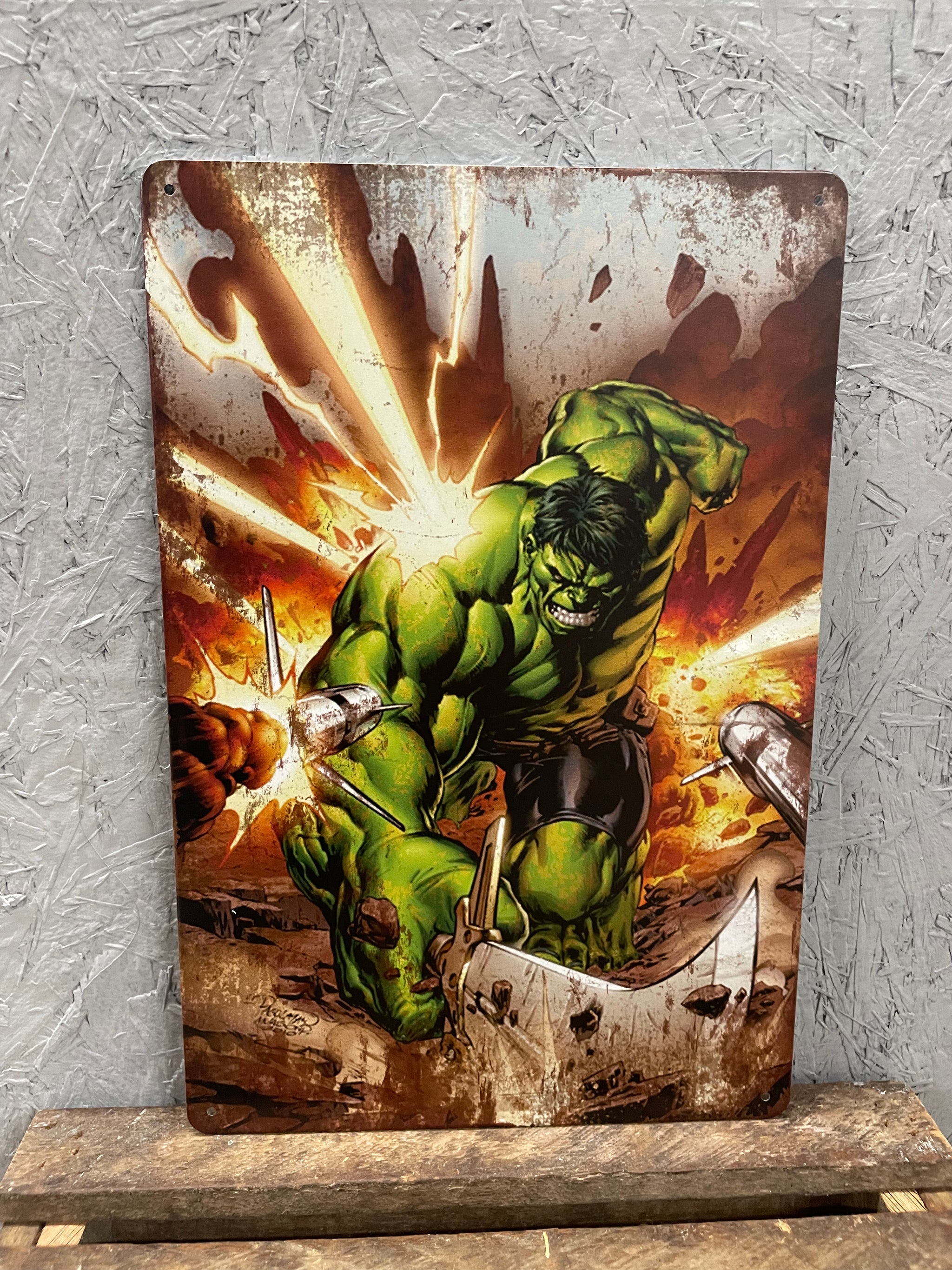 Metal Sign - Hulk