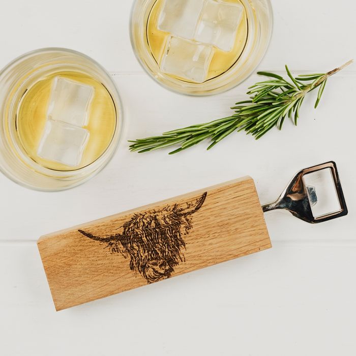 Oak Bottle Opener - Various Designs