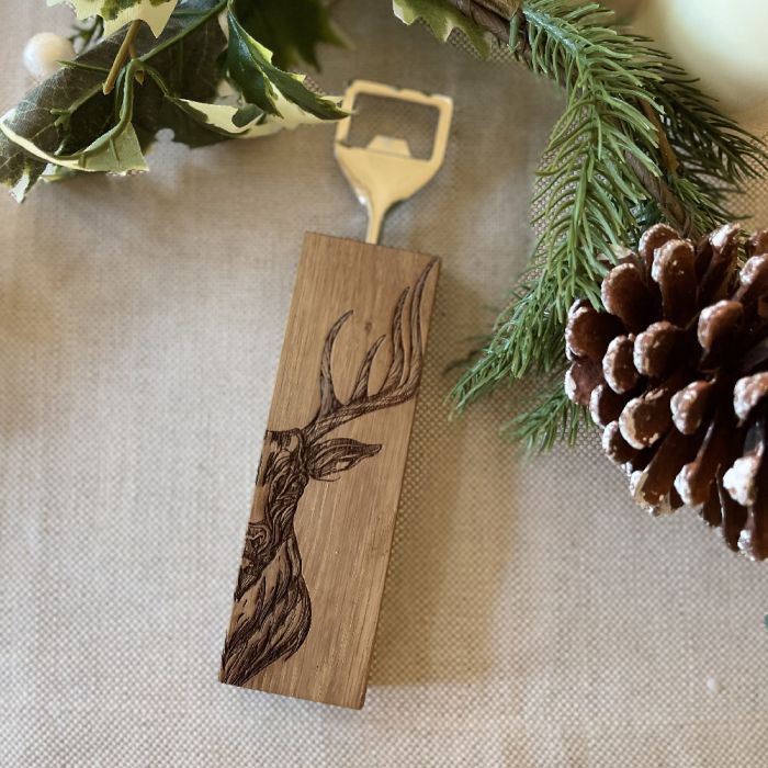 Oak Bottle Opener - Various Designs